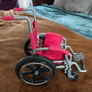 EUC American Girl 18" Doll Wheelchair